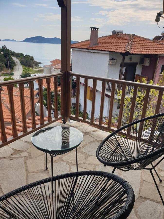 Euphoria Beach House Palaiontsiflikion Bagian luar foto