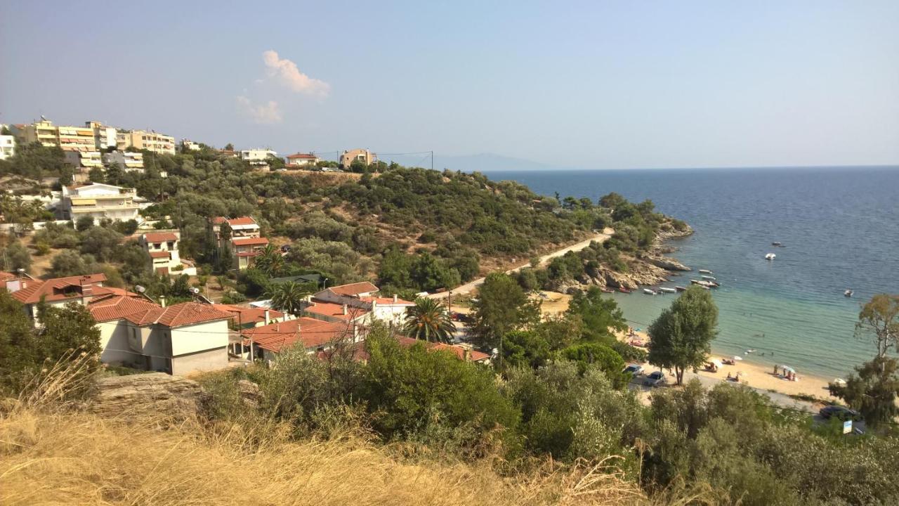 Euphoria Beach House Palaiontsiflikion Bagian luar foto